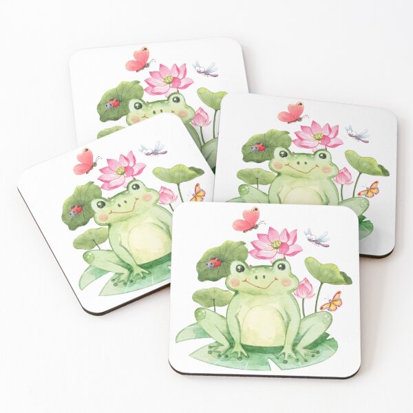 Item preview, Frog in the pond. Spring time designed and sold by SofikoDesigns.