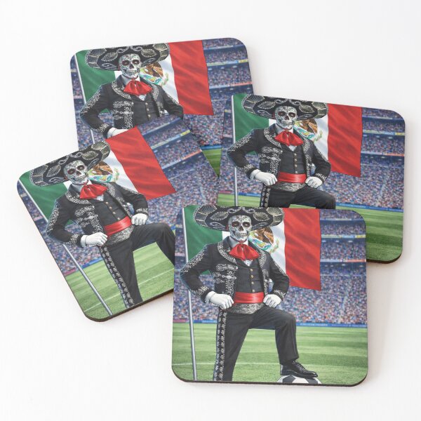 Item preview, Mexico World Cup Spirit – Day of the Dead Football Art designed and sold by TheJobbr.