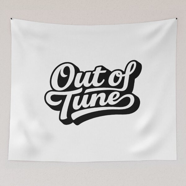 Item preview, Out Of Tune Typography Text designed and sold by bngfx.