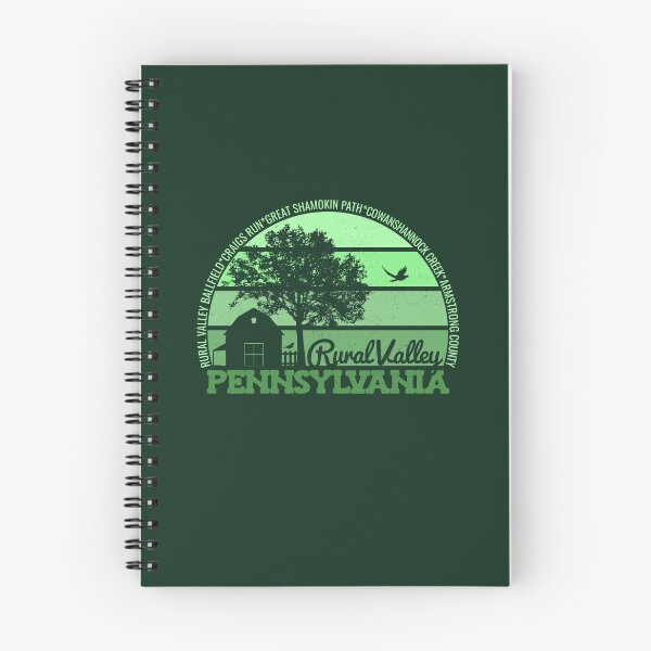 Item preview, Rural Valley Pennsylvania Sunset Retro Vintage Local Pride Logo designed and sold by CRHPOD20.