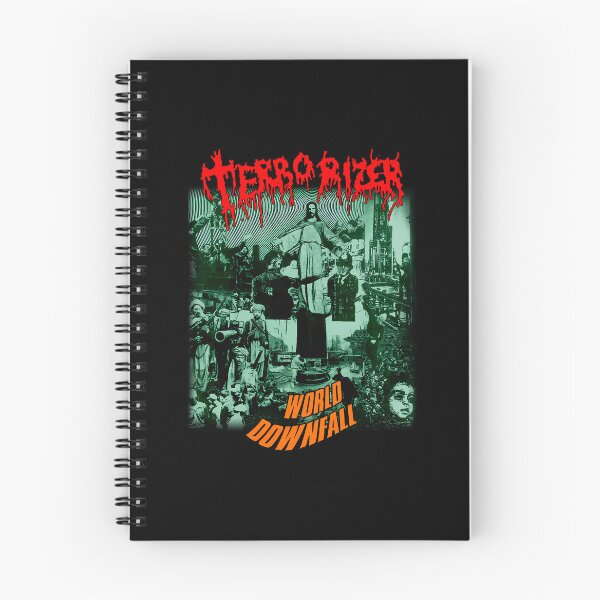 Item preview, World Downfall By Terrorizer Classic Old School Death Grind Metal designed and sold by RomaiFees.