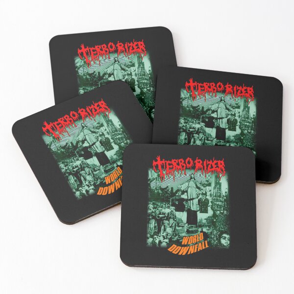 Item preview, World Downfall By Terrorizer Classic Old School Death Grind Metal designed and sold by RomaiFees.