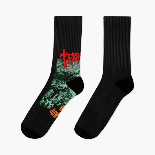 Item preview, World Downfall By Terrorizer Classic Old School Death Grind Metal designed and sold by RomaiFees.