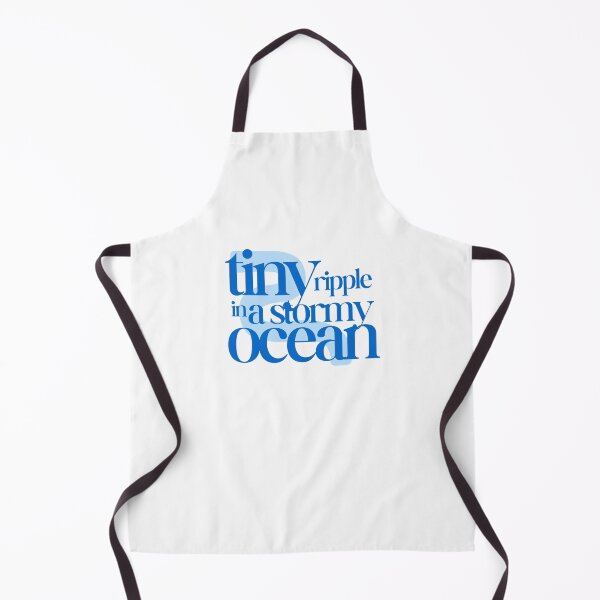 Item preview, Tiny ripple in a stormy ocean (baby blue) designed and sold by L0tteKar0tte.