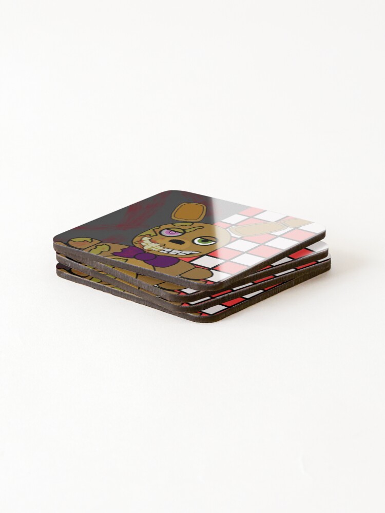 Thumbnail 4 of 5, Coasters (Set of 4), Springtrap designed and sold by Vampire-Toad.