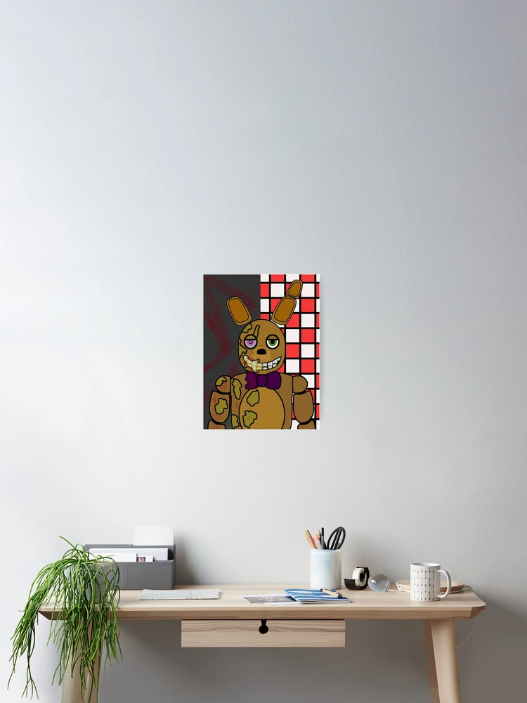 Thumbnail 2 of 3, Poster, Springtrap designed and sold by Toad-Draws.