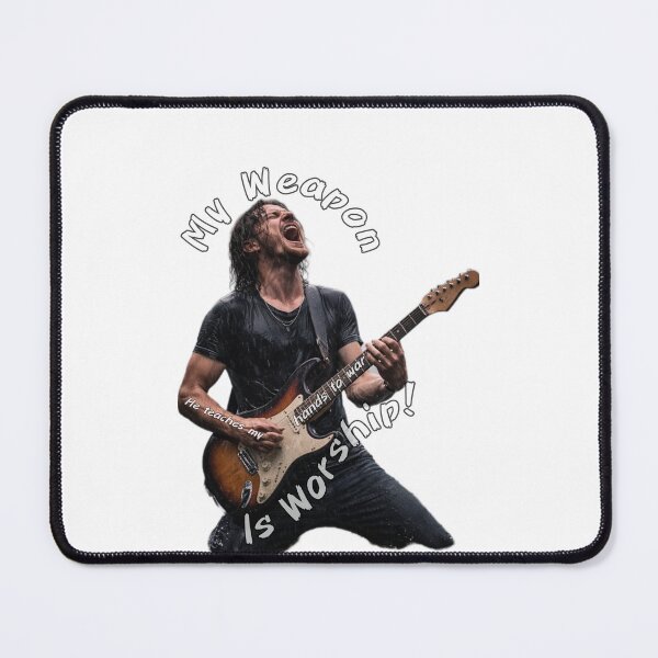 Item preview, My Weapon is Worship (Guitar) designed and sold by RoyalSheep.