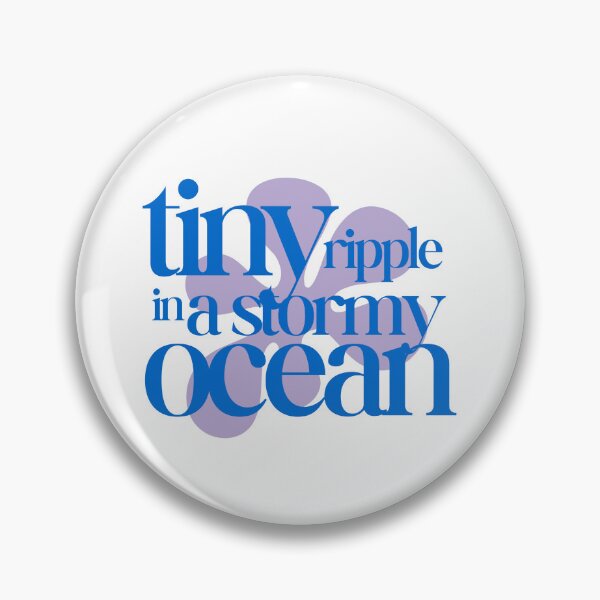 Item preview, Tiny ripple in a stormy ocean (lavender) designed and sold by L0tteKar0tte.