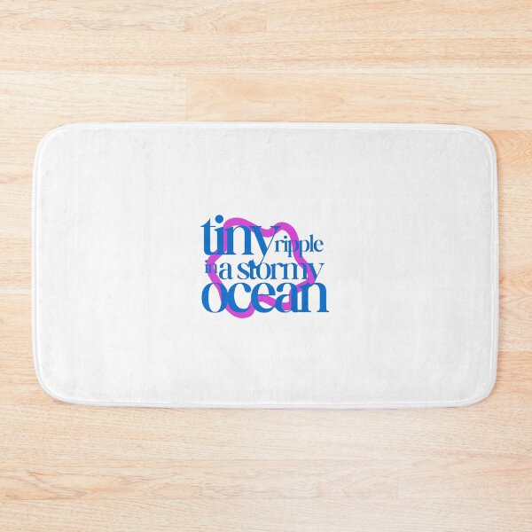 Item preview, Tiny ripple in a stormy ocean (pink) designed and sold by L0tteKar0tte.