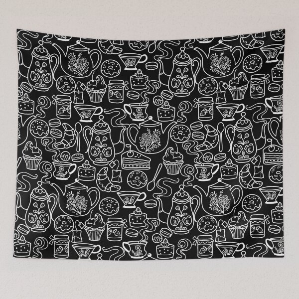 Item preview, Tea time in black designed and sold by Gaia Marfurt.