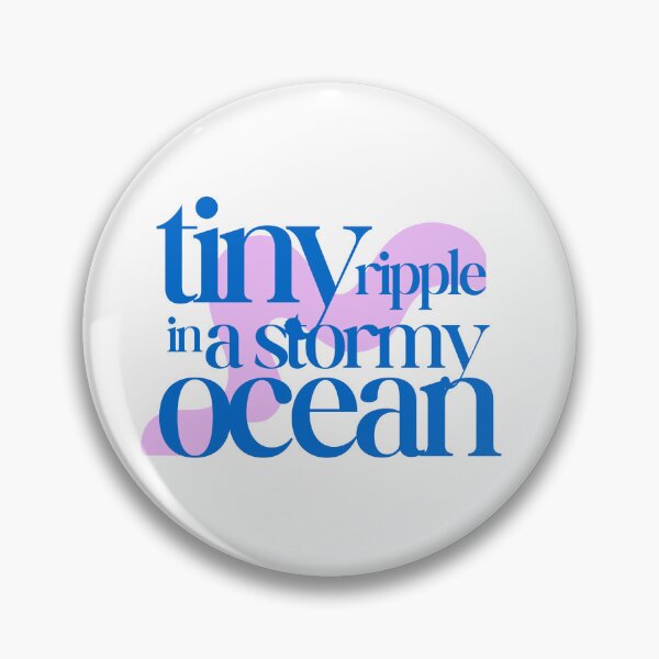 Item preview, Tiny ripple in a stormy ocean (rosè) designed and sold by L0tteKar0tte.