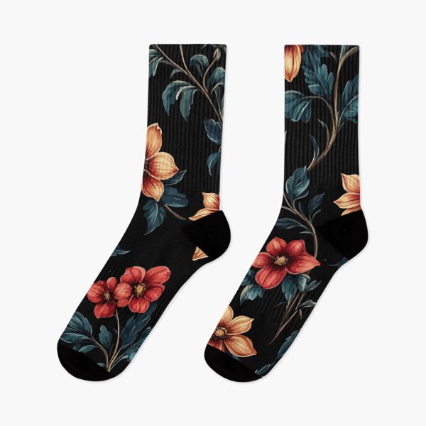 Item preview, Classic fashionable flowers pattern designed and sold by Grypis.