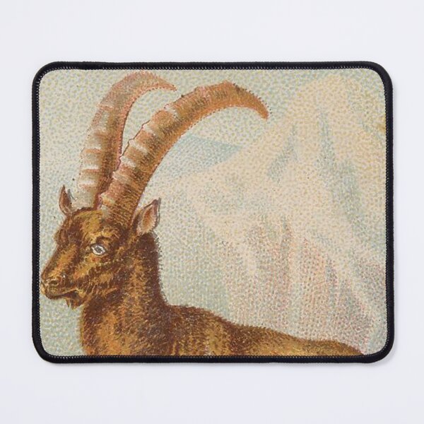 Item preview, Vintage Ibex Illustration designed and sold by AnimaliaStar.