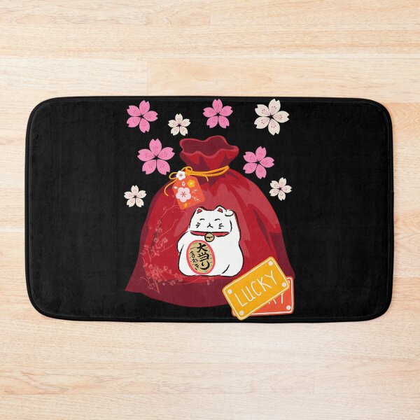 Item preview, Maneki Neko Lucky Cat Good Fortune Charm designed and sold by tkjzjeepez48.