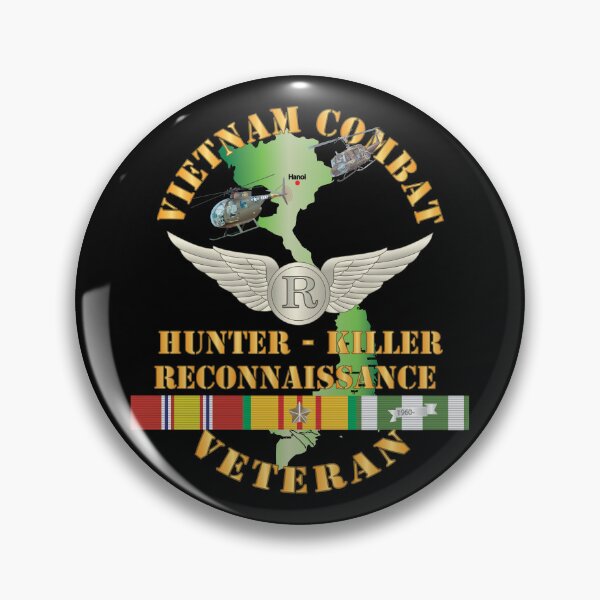 Item preview, Army - Vietnam Combat AVN Vet  Obs Recon Badge - Air Assault  w SVC X 300 designed and sold by Military Insignia Products.