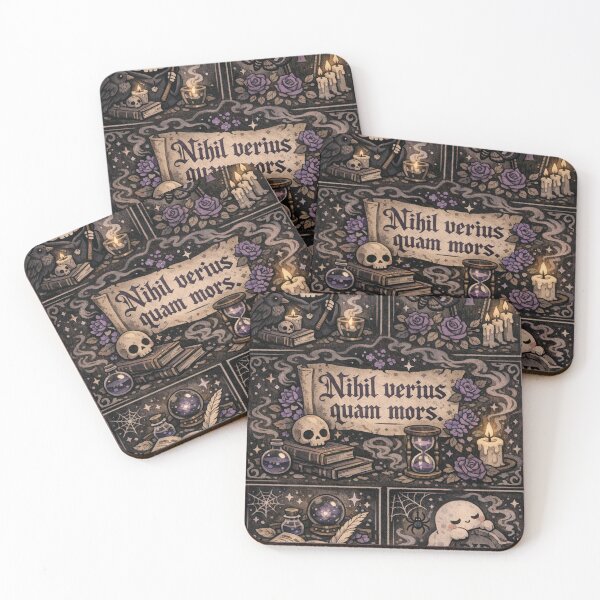 Item preview, Nihil verius quam mors – Kawaii Gothic Design designed and sold by Mauswohn.