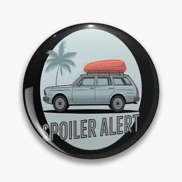 Item preview, Spoiler Alert Humorous Car designed and sold by orlodrake.