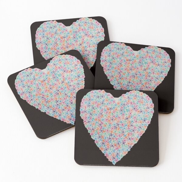 Item preview, heart of flowers designed and sold by Goozeling.
