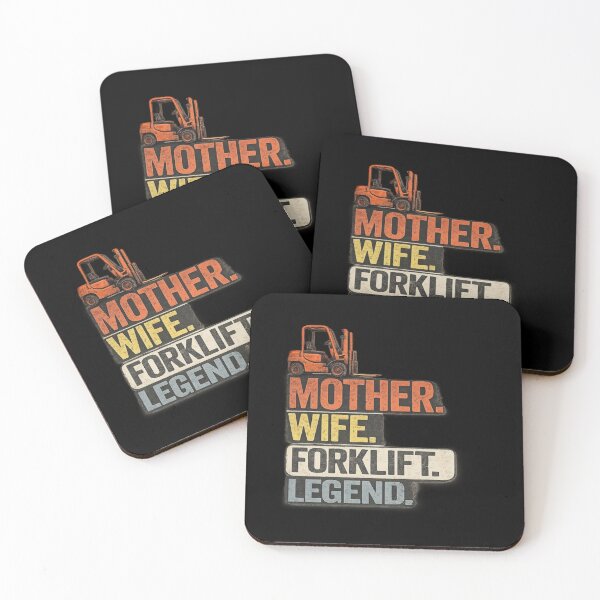 Item preview, Mother Wife Forklift Legend Retro designed and sold by RetroNibylander.