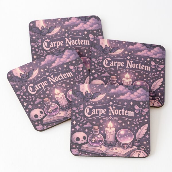 Item preview, Carpe Noctem – Seize the night Kawaii Design designed and sold by Mauswohn.