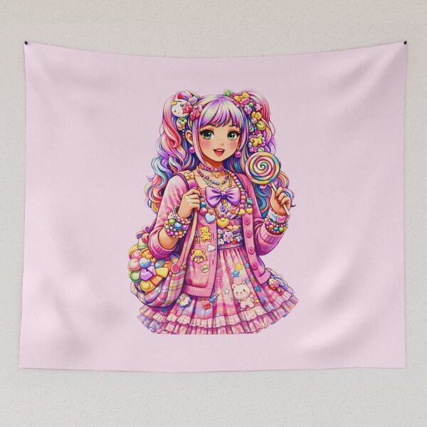 Item preview, Harajuku Girl - Kawaii Street Style Japan designed and sold by Myra365Art.
