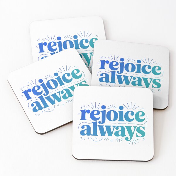 Item preview, Cute Bible Verse, Rejoice Always designed and sold by graphic-genie.