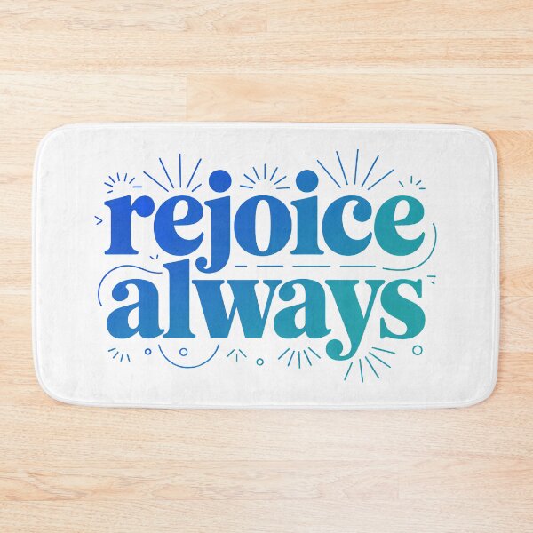 Item preview, Cute Bible Verse, Rejoice Always designed and sold by graphic-genie.