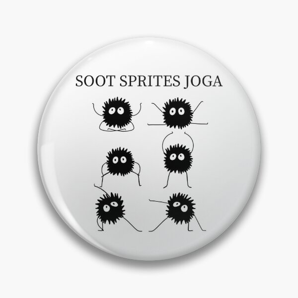 Item preview, soot sprites designed and sold by Kama black&white.