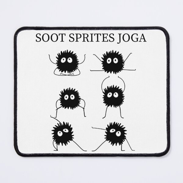 Item preview, soot sprites designed and sold by Kama black&white.