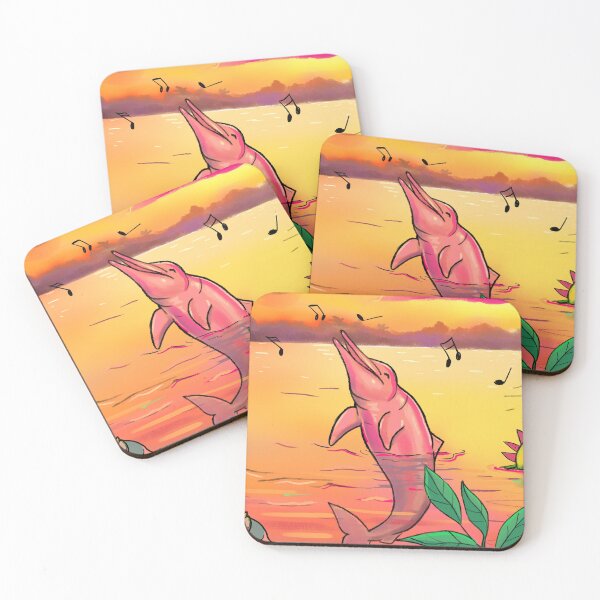Item preview, The pink river dolphin designed and sold by RosiArte.