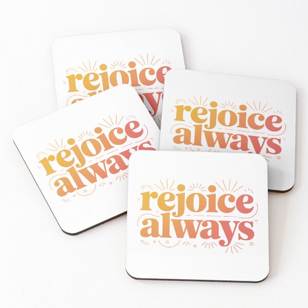 Item preview, Cute Bible Verse, Rejoice Always designed and sold by graphic-genie.