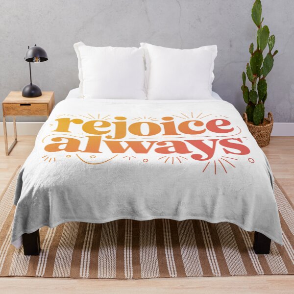 Item preview, Cute Bible Verse, Rejoice Always designed and sold by graphic-genie.