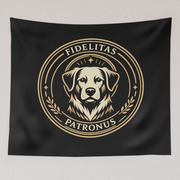 Item preview, Patronus Fidelitas — Patron of Loyalty (Sanctum Icon Dog Seal) designed and sold by Sanctum Icons.