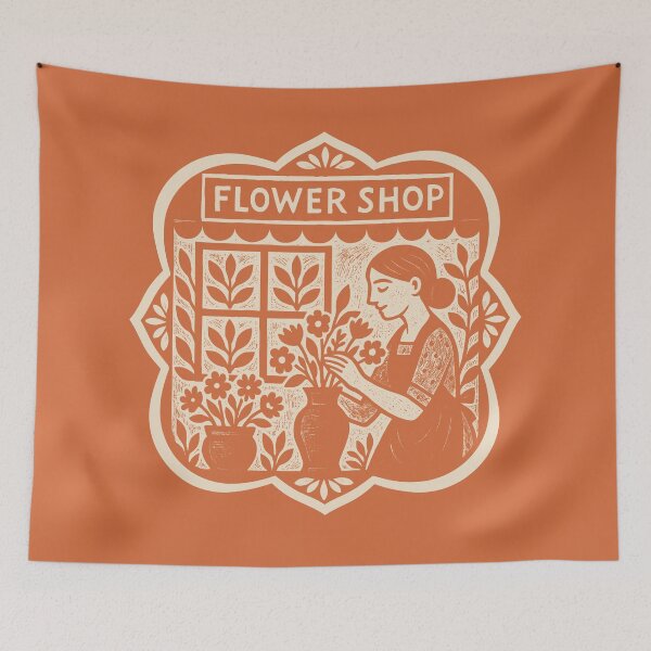 Item preview, Bloom Keeper Of The Flower Shop designed and sold by EdvvinStudios.