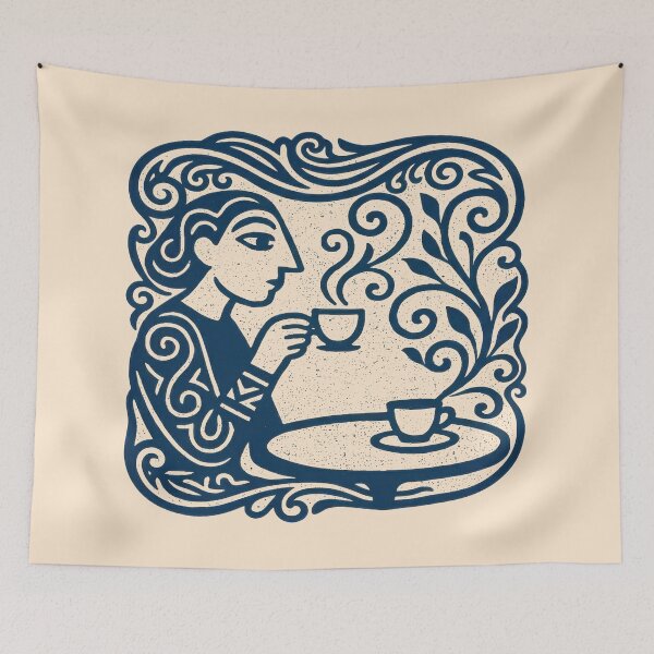 Item preview, Steam And Silence In The Cup designed and sold by EdvvinStudios.