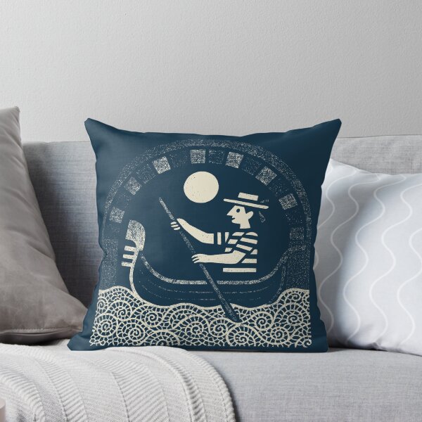 Item preview, Moonlit Row Through Gentle Waters designed and sold by EdvvinStudios.