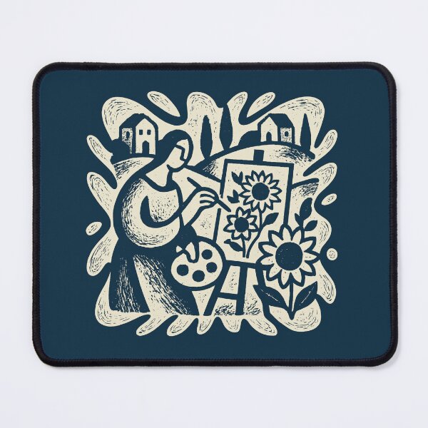 Item preview, Painter Of Sunlit Hills And Blooms designed and sold by EdvvinStudios.