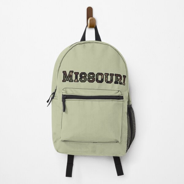 Item preview, Missouri Camo Typography – Rugged Outdoor Military Style Design designed and sold by Long Family Gifts.