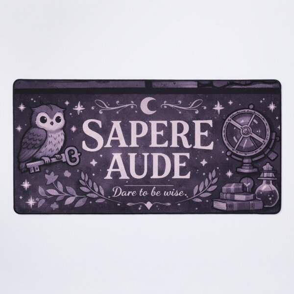 Item preview, Sapere Aude – Dare to know Kawaii Design designed and sold by Mauswohn.
