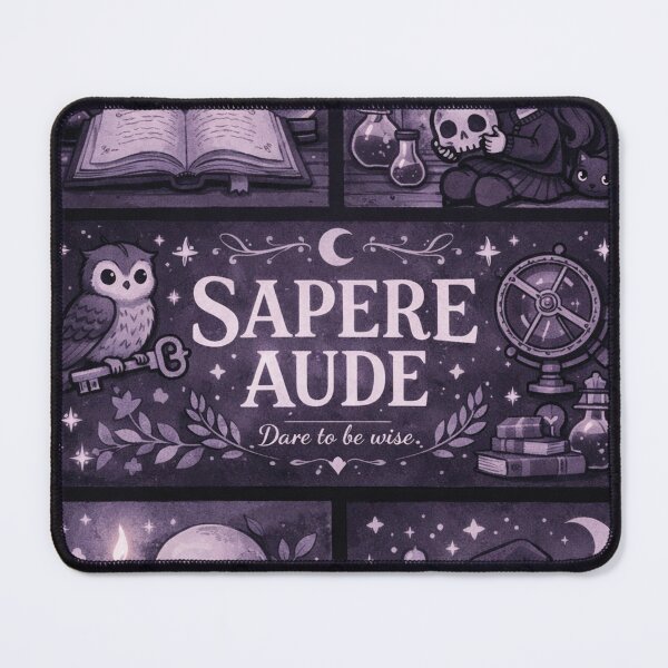 Item preview, Sapere Aude – Dare to know Kawaii Design designed and sold by Mauswohn.
