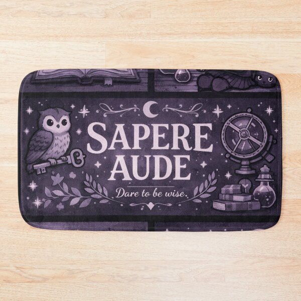 Item preview, Sapere Aude – Dare to know Kawaii Design designed and sold by Mauswohn.