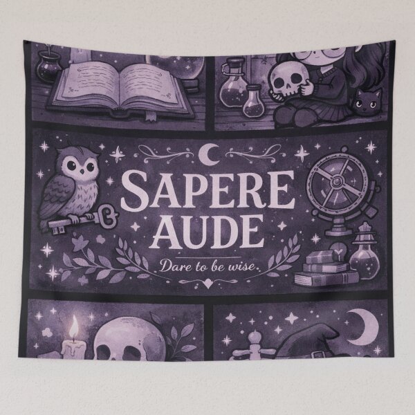 Item preview, Sapere Aude – Dare to know Kawaii Design designed and sold by Mauswohn.