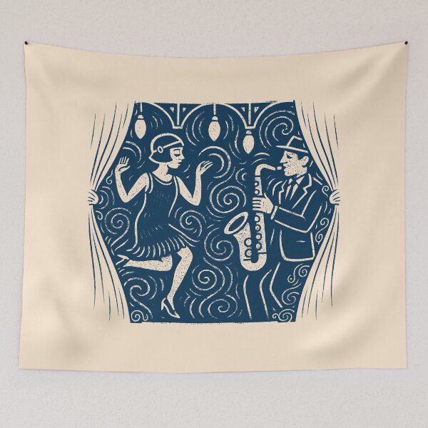 Item preview, Dance Where The Saxophone Swirls designed and sold by EdvvinStudios.