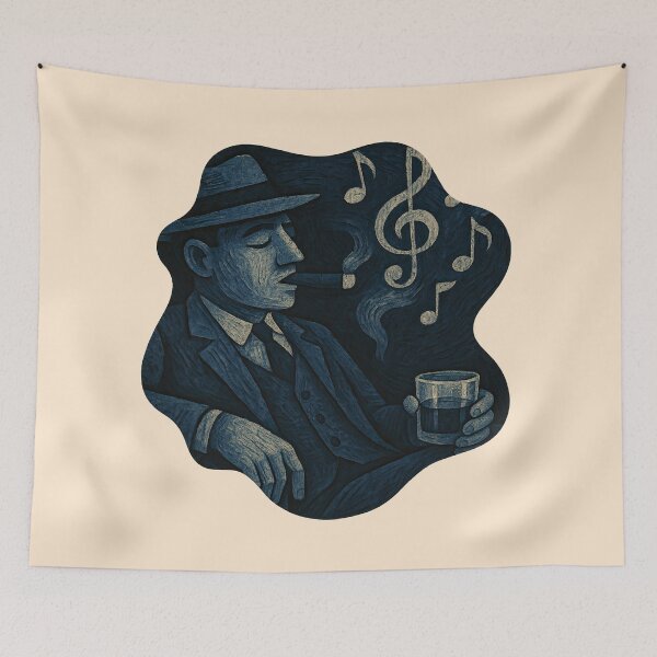 Item preview, Smoke Jazz And Midnight Ease designed and sold by EdvvinStudios.