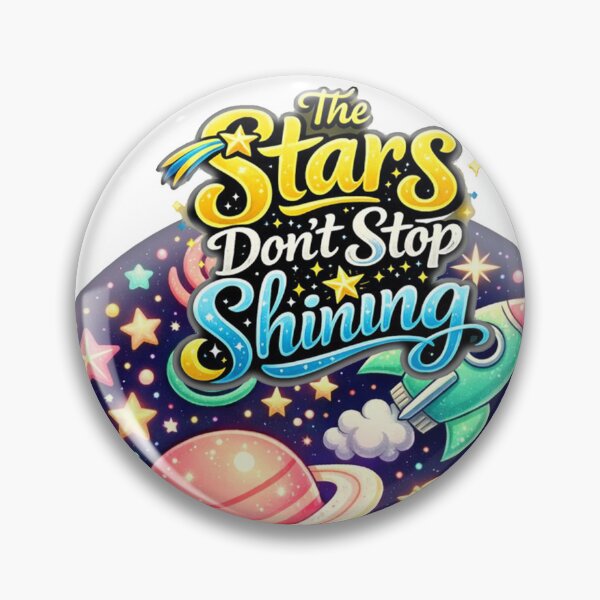 Item preview, The Stars: The Stars Don’t Stop Shining – Inspirational Illustration designed and sold by Arte Cartoon From TagTeam Group.