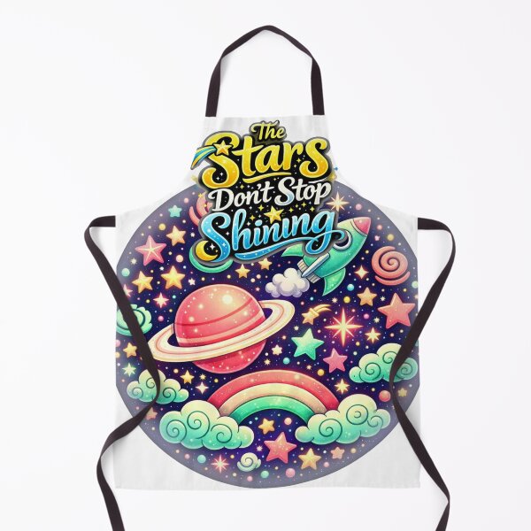 Item preview, The Stars: The Stars Don’t Stop Shining – Inspirational Illustration designed and sold by Arte Cartoon From TagTeam Group.