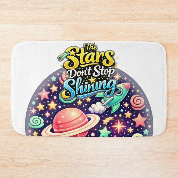 Item preview, The Stars: The Stars Don’t Stop Shining – Inspirational Illustration designed and sold by Arte Cartoon From TagTeam Group.