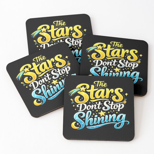 Item preview, The Stars Don’t Stop Shining – Inspirational Illustration designed and sold by Arte Cartoon From TagTeam Group.