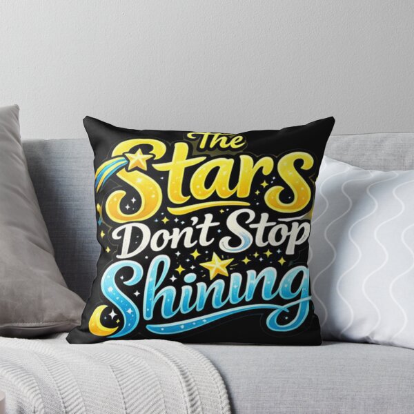 Item preview, The Stars Don’t Stop Shining – Inspirational Illustration designed and sold by Arte Cartoon From TagTeam Group.