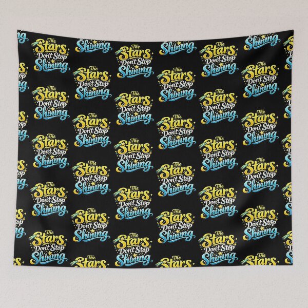 Item preview, The Stars Don’t Stop Shining – Inspirational Illustration designed and sold by Arte Cartoon From TagTeam Group.